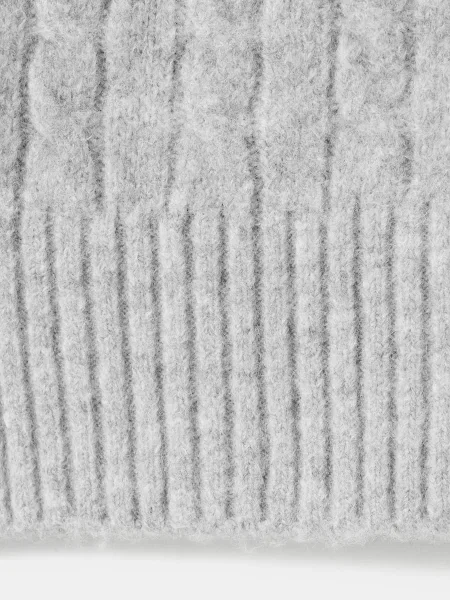 Кардиган MANGO акрил/поліестер сірий