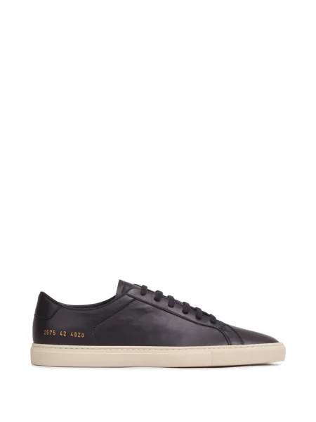 Sneakerși Common Projects cu șireturi din piele albastru