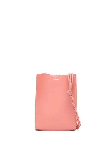 Geanta crossbody Jil Sander roz