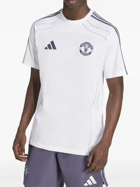 Sală de gimnastică tricou Adidas din jerseu cu model camuflaj alb