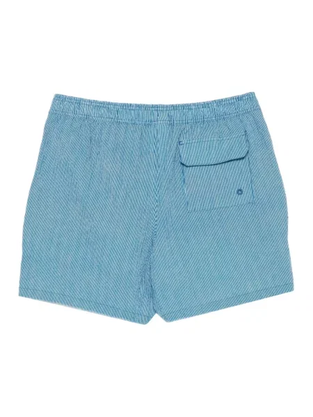 Szorty Barbour w paski z paskiem niebieskie
