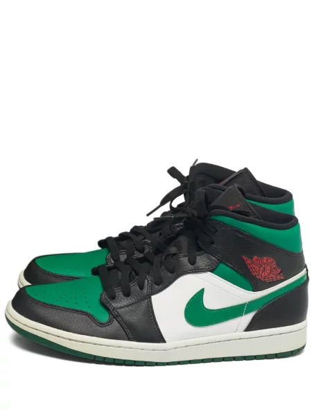 Sneakerși Jordan Air Jordan 1 din piele negru