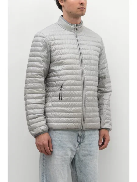 Пуховик Woolrich сірий