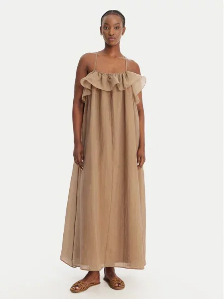 Letní šaty Eleh béžové