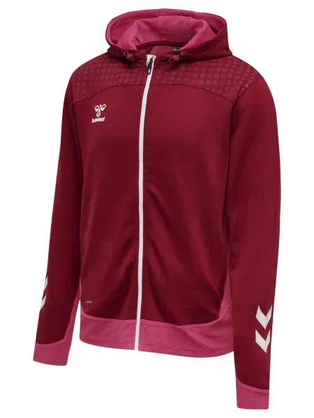 Bluza z kapturem Hummel hmlLEAD czerwona