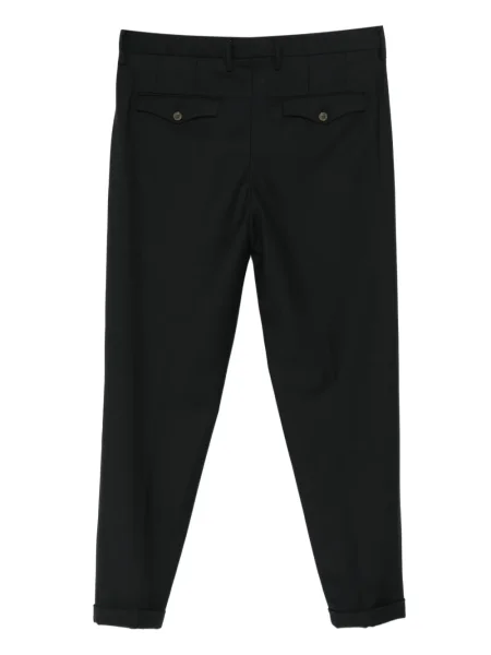 Pantaloni Myths plisate negru