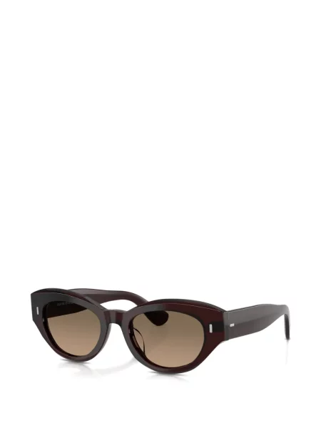 Sunčane naočale mačje oči Oliver Peoples smeđa