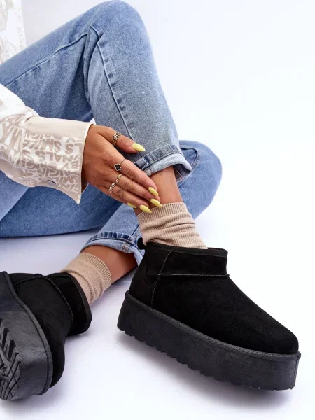 Škornji za sneg Boto črna