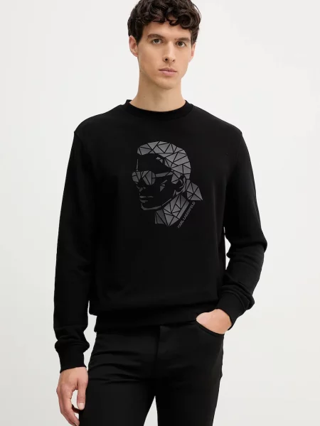Karl Lagerfeld Hanorac | negru