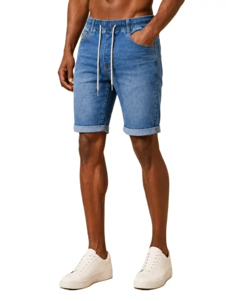 Pantaloni scurți din denim Rebirth