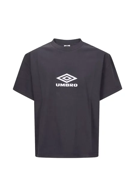 Тениска Umbro бродирана сиво