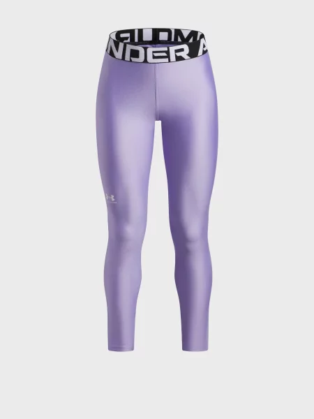 Дитячі штани Under Armour фіолетові