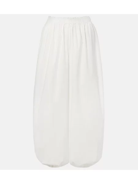 Pantaloni Faithfull alb