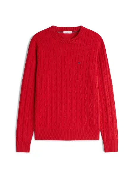 TOMMY HILFIGER Pulover CLASSIC' roșu
