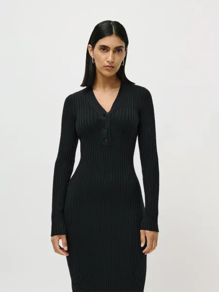 LeGer by Lena Gercke Rochie tricotat Nannette' negru