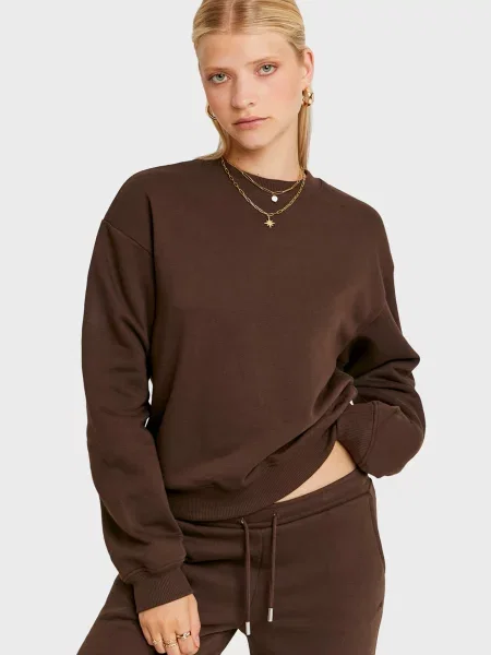 Свитшот Tally Weijl коричневый