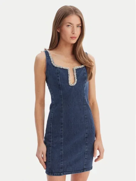 Guess Jeans obleka modra