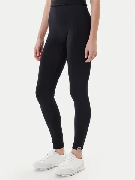 Calvin Klein legginsy gładkie czarny