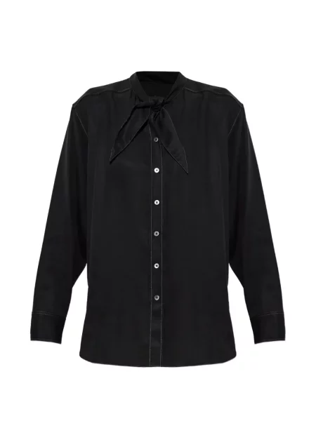 Cămașă Paul Smith cu legături negru