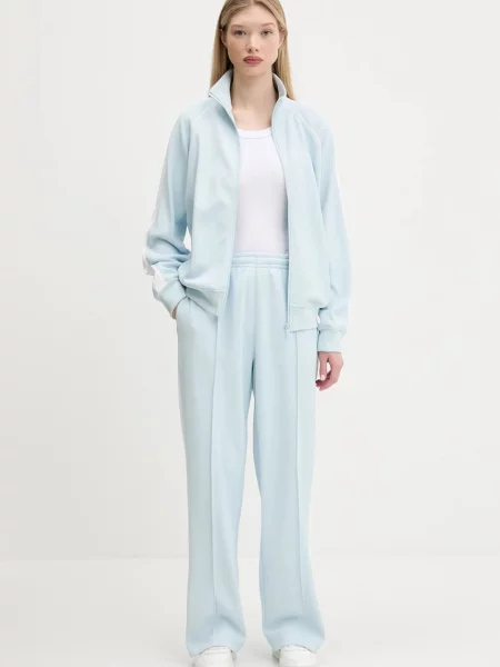 Guess Jeans bluza z aplikacją niebieski