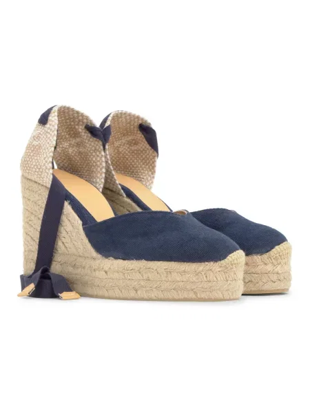 Espadryle Castaner niebieskie