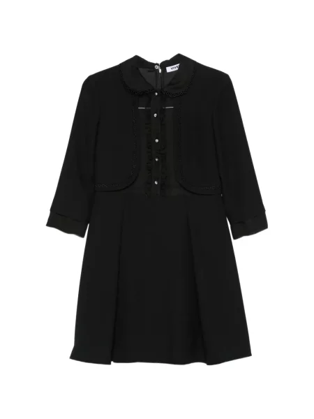 Rochie mini Vivetta cu volane negru