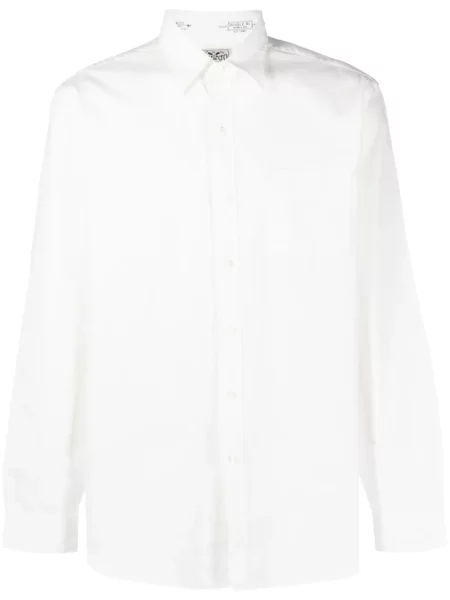 Cămașă Ralph Lauren Rrl lungă alb