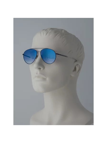 Okulary przeciwsłoneczne Tod's niebieskie