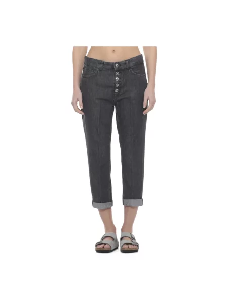 Jeansy Dondup czarne