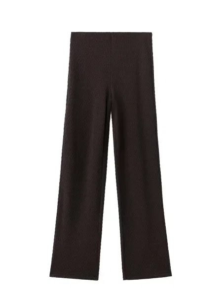MANGO Pantaloni NATI închis maro