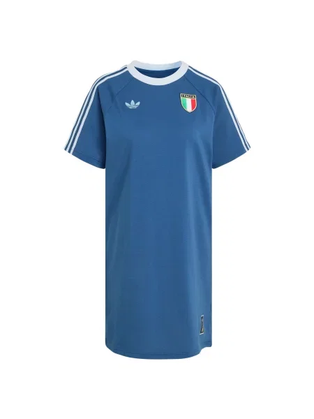 ADIDAS PERFORMANCE Sportovní šaty Italien modrá / světle zelená / červená bílá