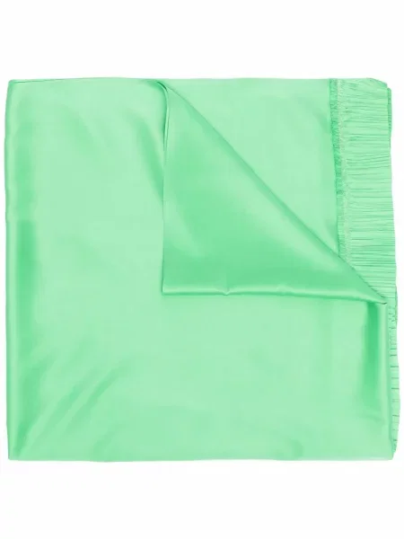 Szal Maria Lucia Hohan z frędzli zielona