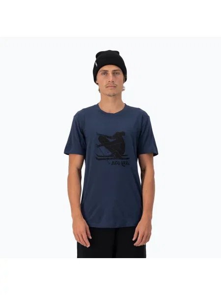 Мъжка тениска Mons Royale Icon midnight синьо