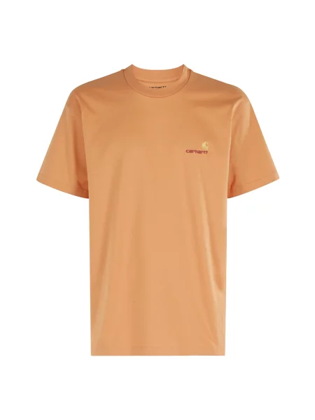 Koszulka Carhartt Wip z krótkim rękawem czerwona