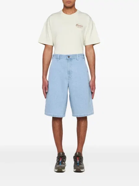 Pantaloni scurți din denim Dickies Construct albastru