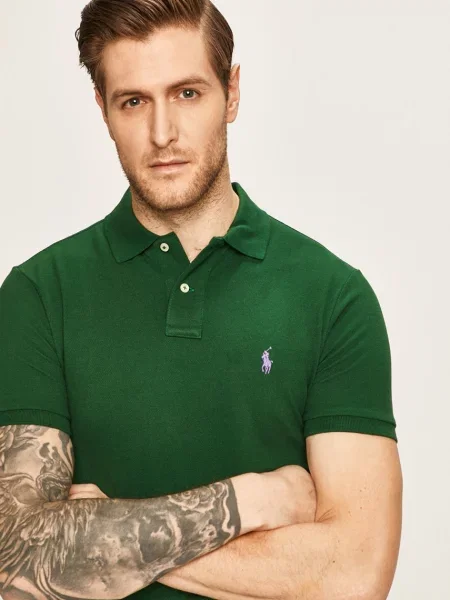 Polo Ralph Lauren Tricou verde kaki