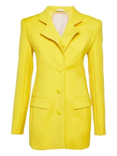 Rochie Area de cristal de costum galben