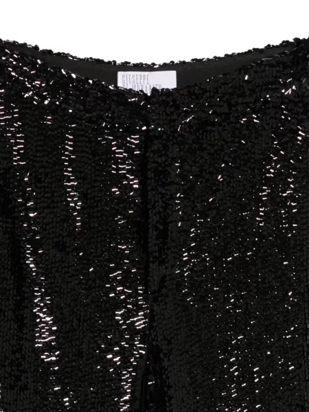 Spodnie Giuseppe Di Morabito z cekinami czarne