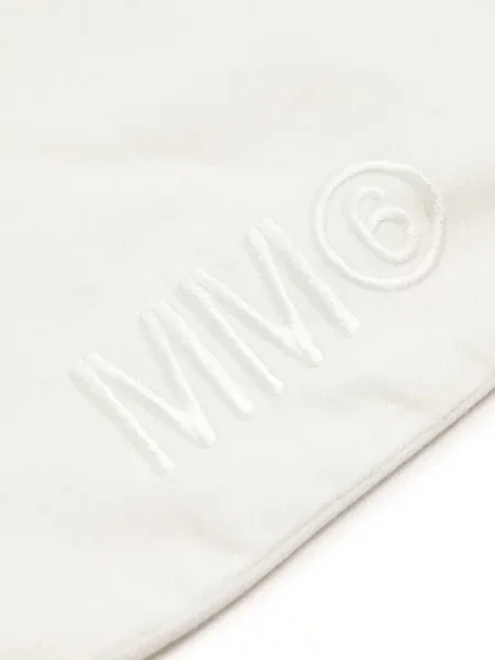 Dětské široké džíny Mm6 Maison Margiela bílé