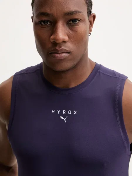 Puma edzős póló Dryelite HYROX lila