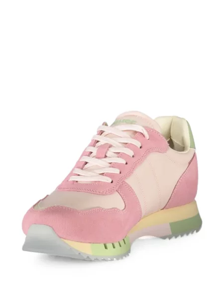 Sneakers Blauer με κορδόνια με δαντέλα ροζ