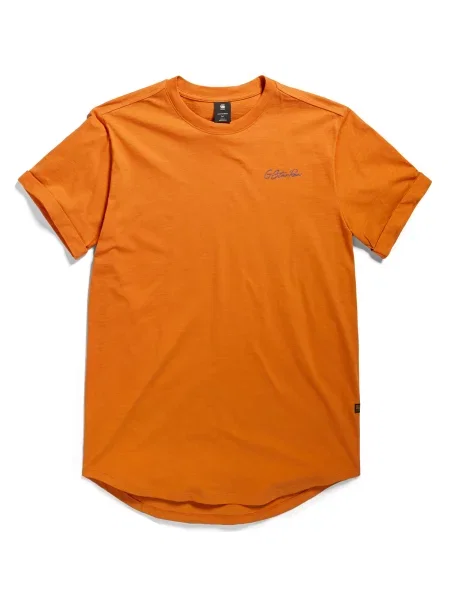 G-STAR Tricou albastru / portocaliu negru