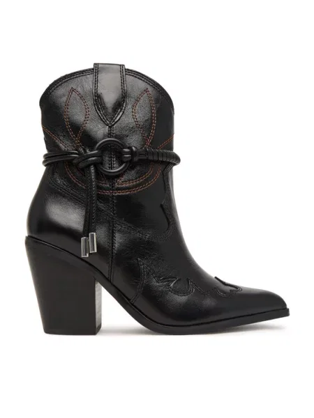 Aldo Cizme și botine cowboy Nuwestern negru