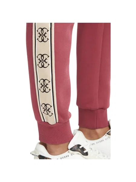 Pantaloni de jogging Guess roșu