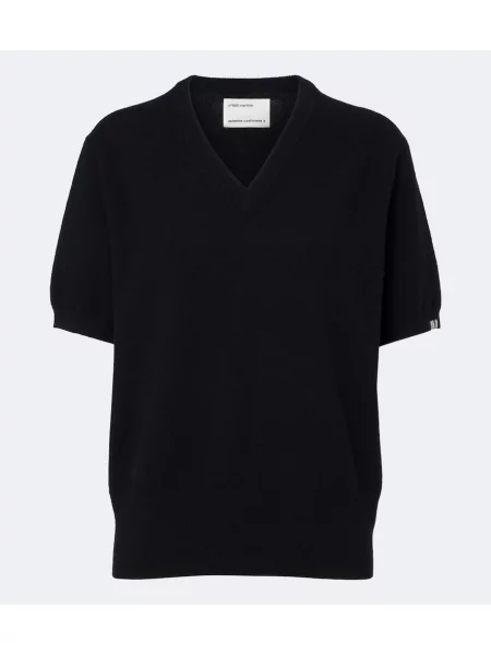 Pulover Extreme Cashmere din cașmir negru