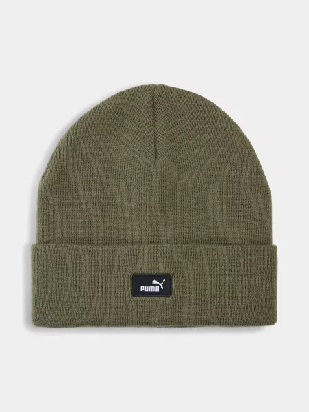 PUMA Ess Mid Crown Beanie Шапка Унісекс Комбінований верх зелений
