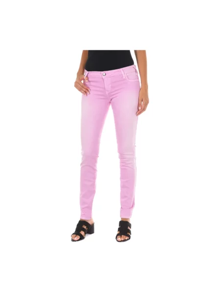 Jeansy Met fioletowe