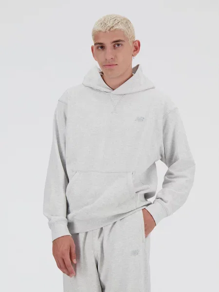 Худи New Balance серое