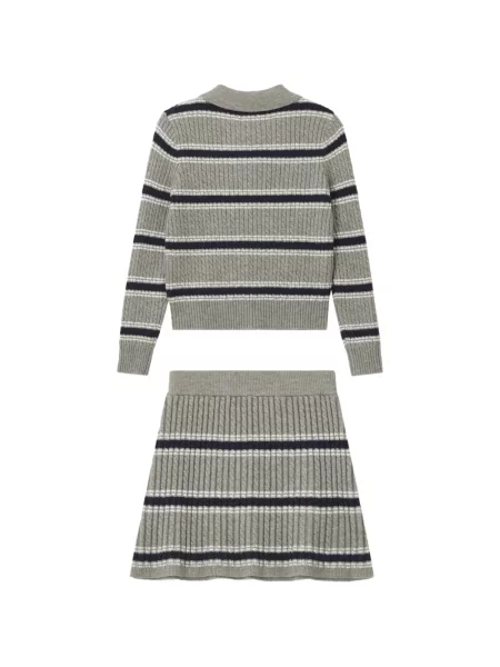 Fusta mini Izzue tricotate gri
