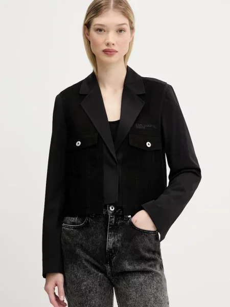 Karl Lagerfeld Jeans kurtka przejściowa czarny